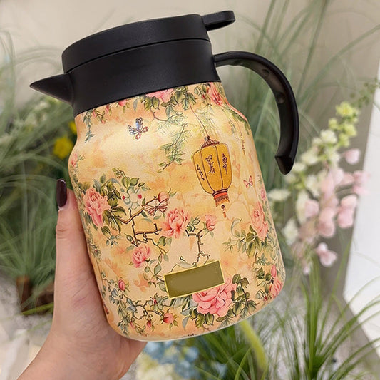 🔥HOT SALE50% OFF🔥1000ml Vacuum Insulated Teapot with Strainer