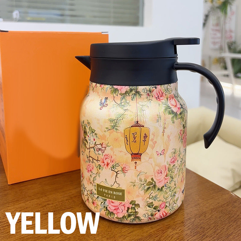 🔥HOT SALE50% OFF🔥1000ml Vacuum Insulated Teapot with Strainer