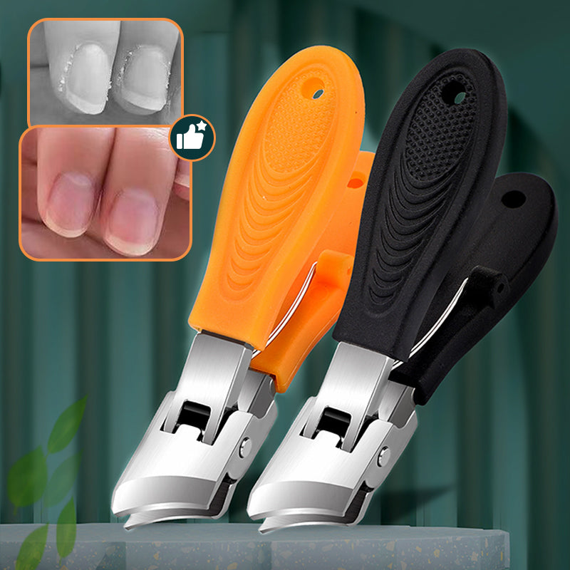 🔥New Hot Sale 50% OFF❤️‍🔥Wide Jaw Opening Anti-Splash Slanted Nail Clipper