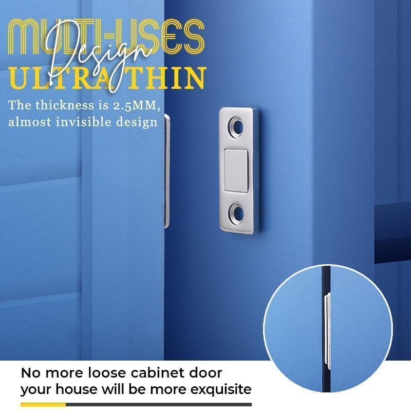 🚪 BUY 3 GET 1 FREE! 🔥 Non-Perforated Magnetic Door Closer - Easy Installation & Silent Closure, Ideal for Home and Office ✨