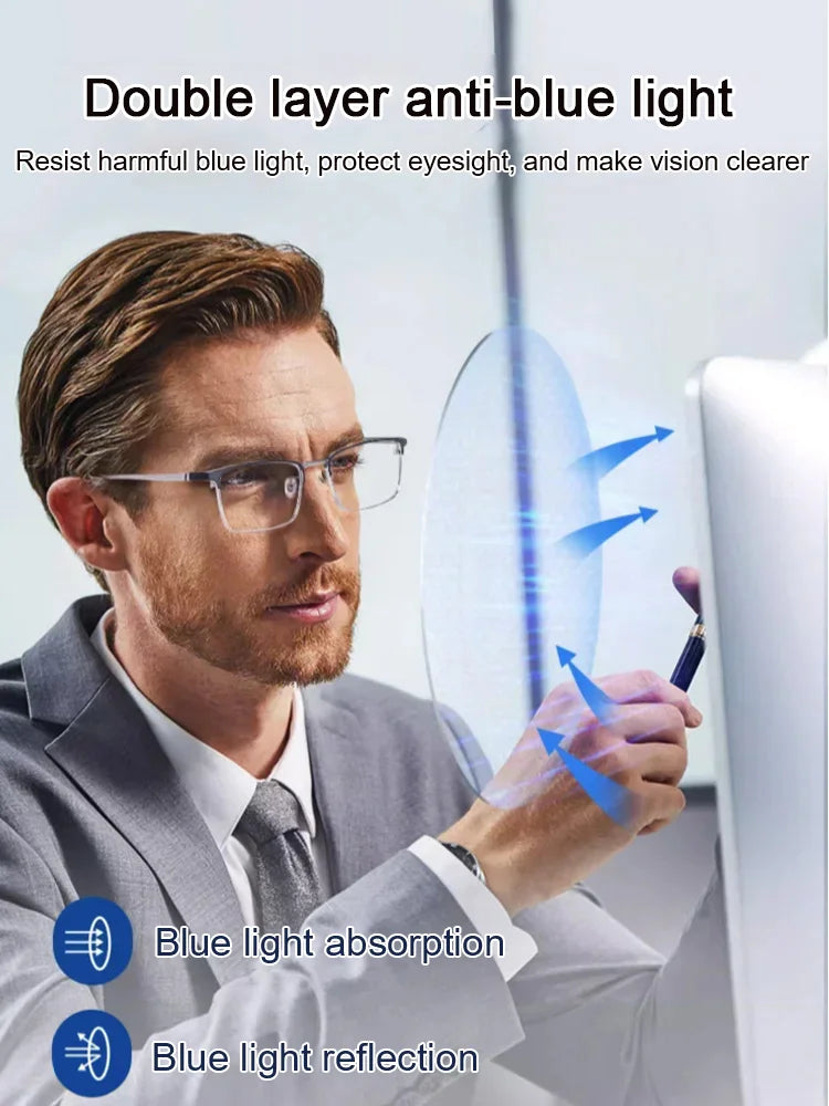🔥 2025 Hot Sale 49% OFF🔥Ultra Light Anti Blue Presbyopic Glasses(Comes with a Free Eyewear Case)