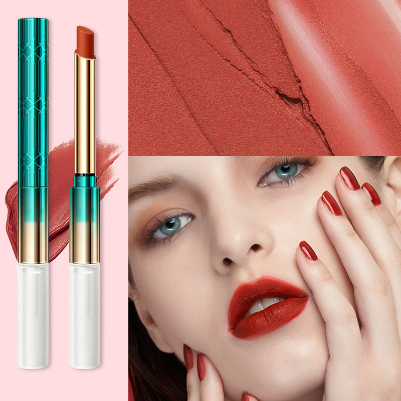 🔥Buy 1 Free 1 💕2-in-1 Waterproof Matte Lipstick & Clear Lip Gloss💕