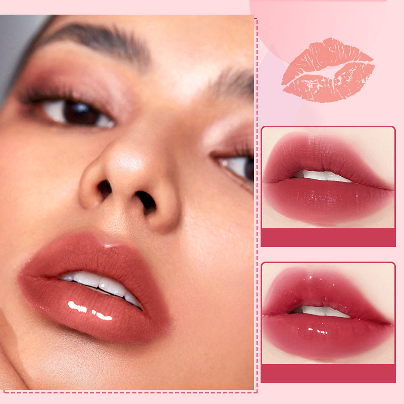 🔥Buy 1 Free 1 💕2-in-1 Waterproof Matte Lipstick & Clear Lip Gloss💕