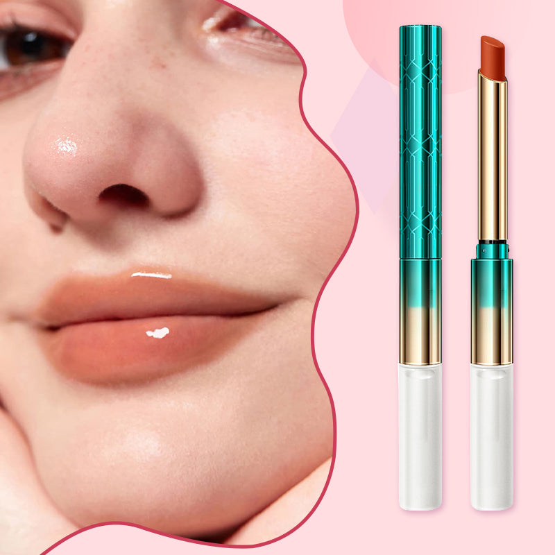 🔥Buy 1 Free 1 💕2-in-1 Waterproof Matte Lipstick & Clear Lip Gloss💕