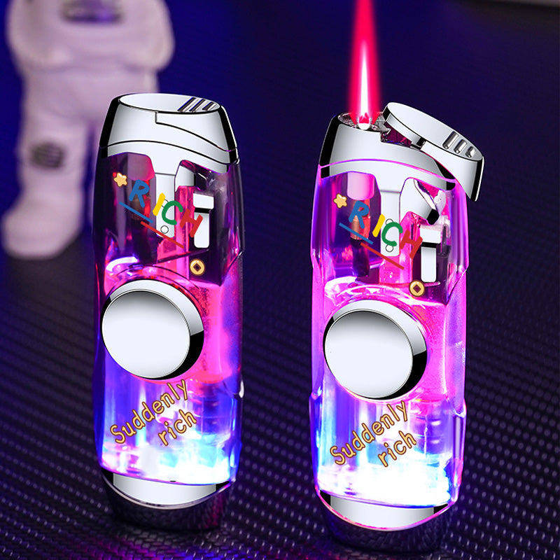 🎁HOT SALE🔥Creative Spinning Gyro Windproof Lighter