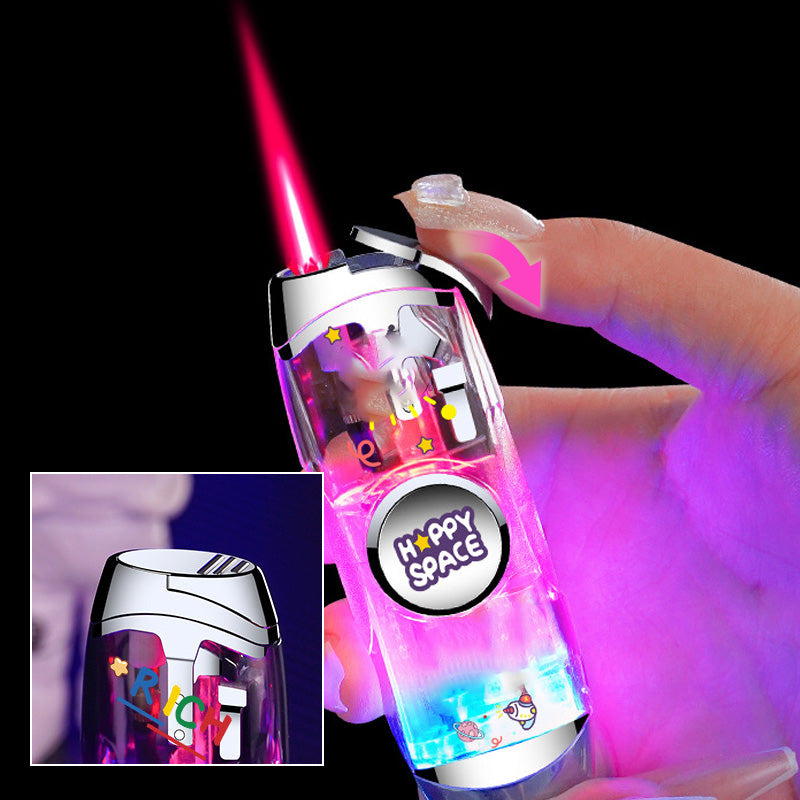 🎁HOT SALE🔥Creative Spinning Gyro Windproof Lighter