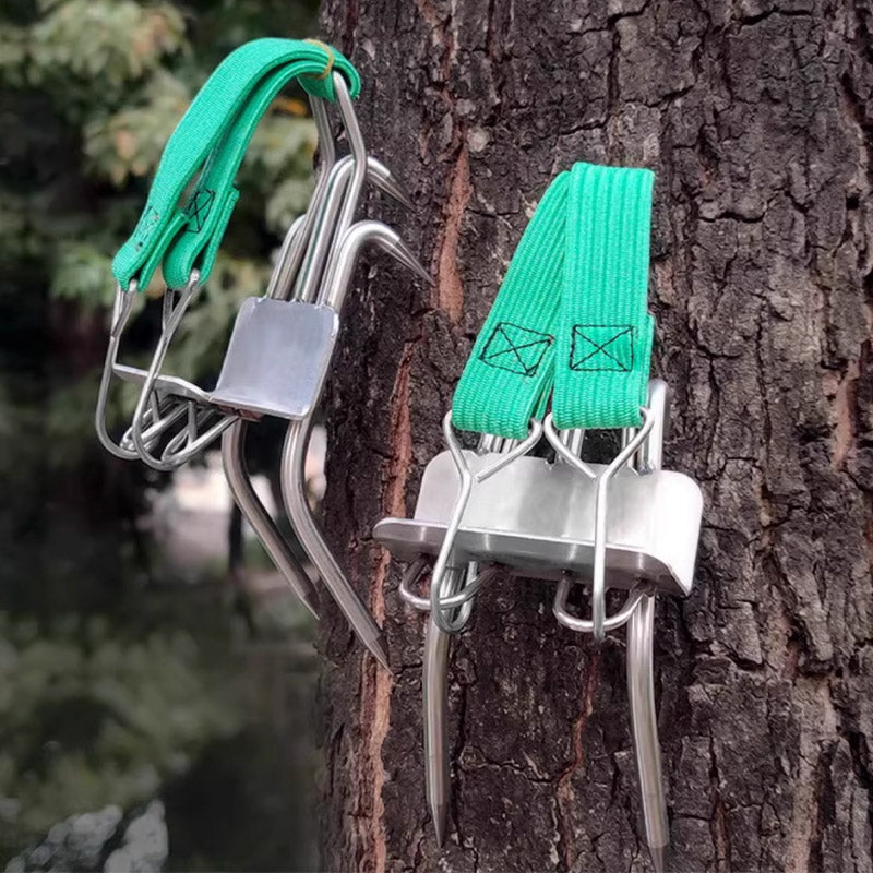 🔥2025 Hot Sale 50% OFF🔥Outdoor Tree-Climbing Anti-Slip Cat Claw Shoes Set