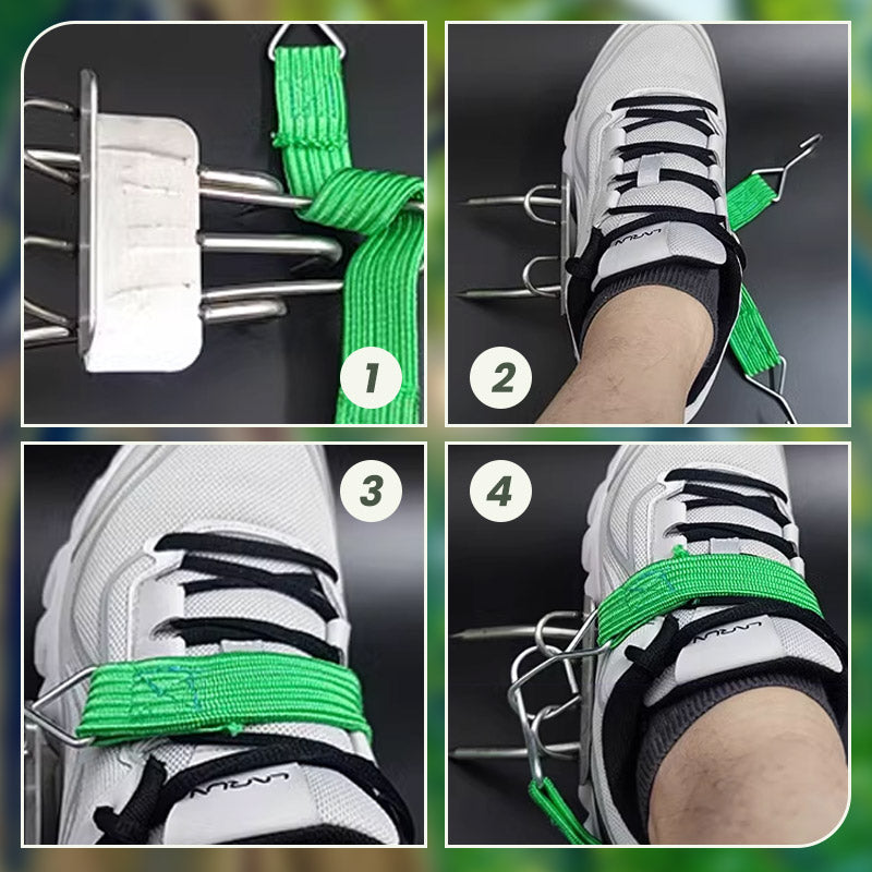 🔥2025 Hot Sale 50% OFF🔥Outdoor Tree-Climbing Anti-Slip Cat Claw Shoes Set