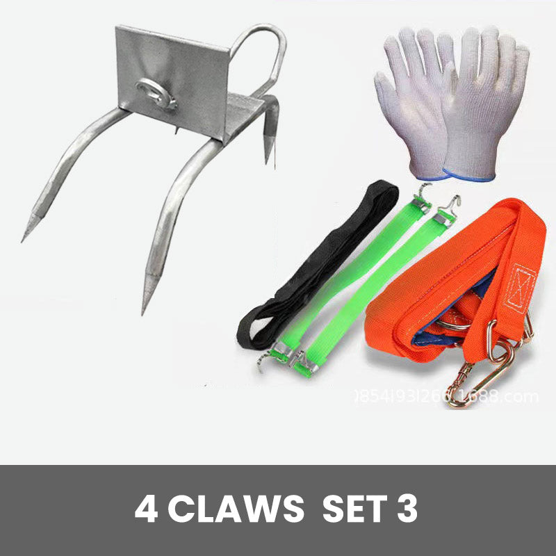 🔥2025 Hot Sale 50% OFF🔥Outdoor Tree-Climbing Anti-Slip Cat Claw Shoes Set