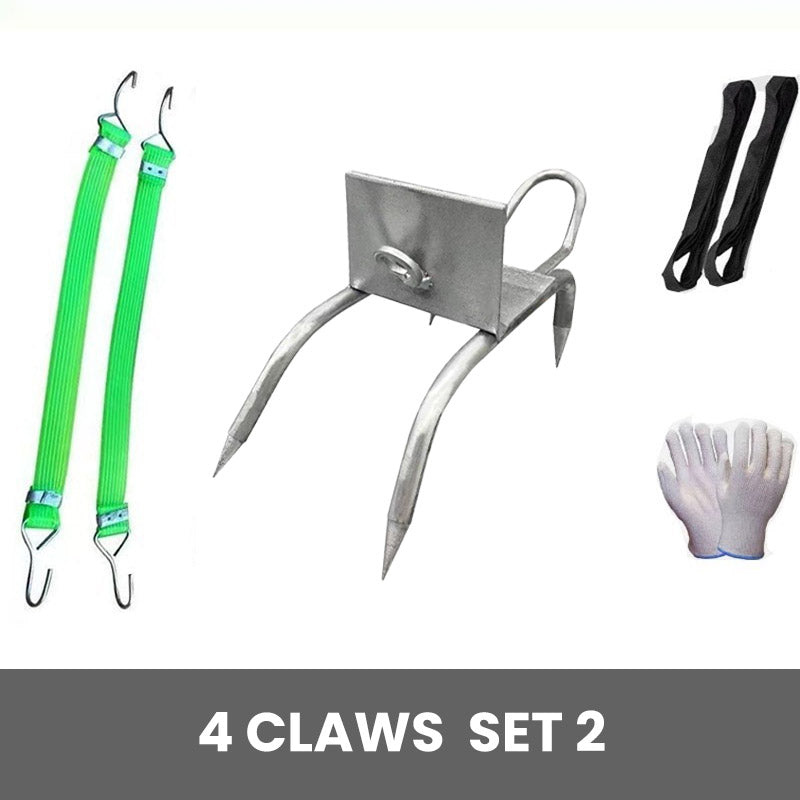 🔥2025 Hot Sale 50% OFF🔥Outdoor Tree-Climbing Anti-Slip Cat Claw Shoes Set