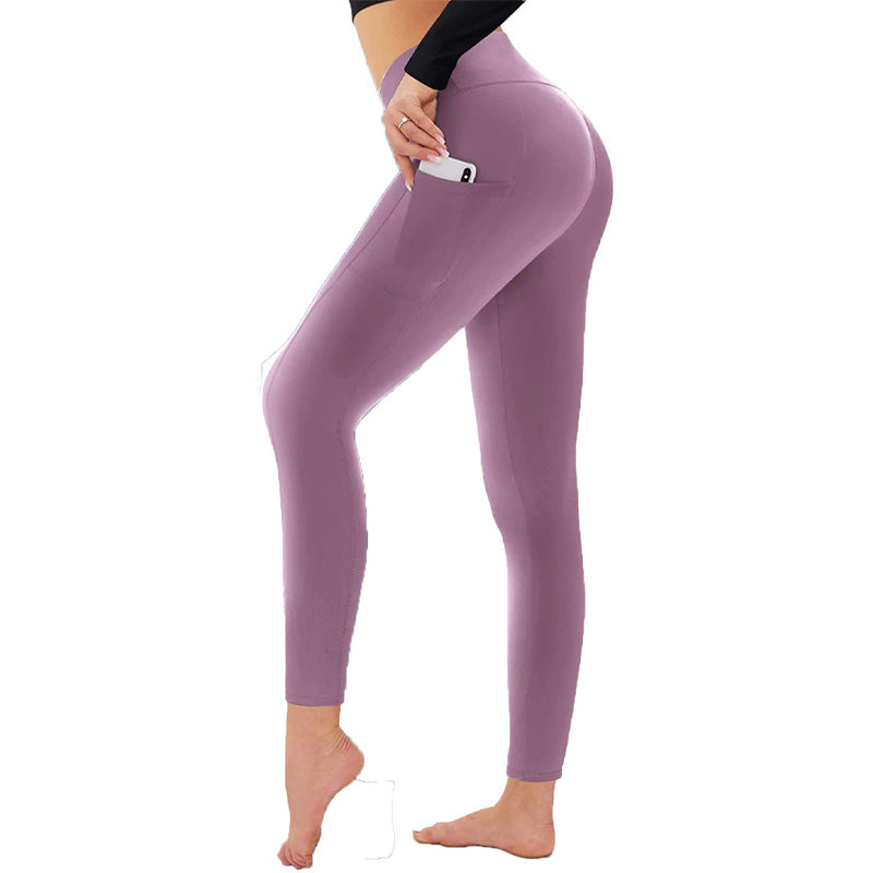 🌸High-Waisted Butt Lifting Tummy Control Shaping Training Leggings with Side Pocket