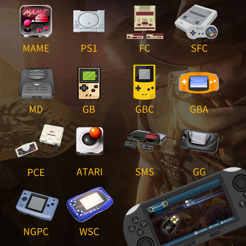 🔥Clearance Sale🔥SF3000 Portable Handheld HD Gaming Set🔥