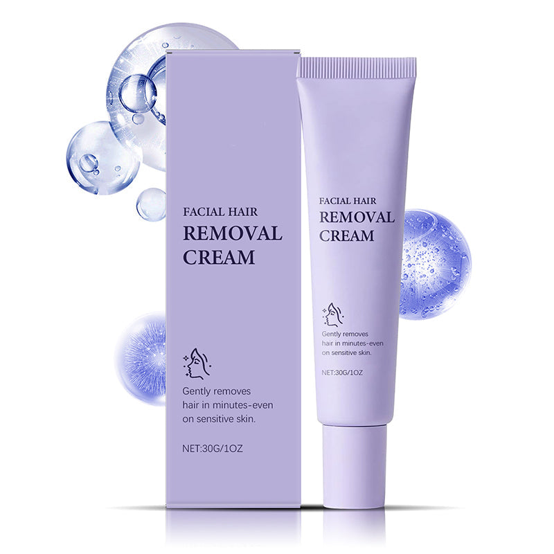 ⏰ Now only 50% off!🔥Buy 1 Get 1 Free🔥Gentle and Painless Facial Hair Removal Cream