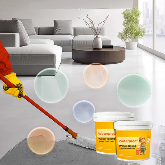 🔥Special Offers 50% OFF🔥Waterproof Water-Based Epoxy Floor Paint