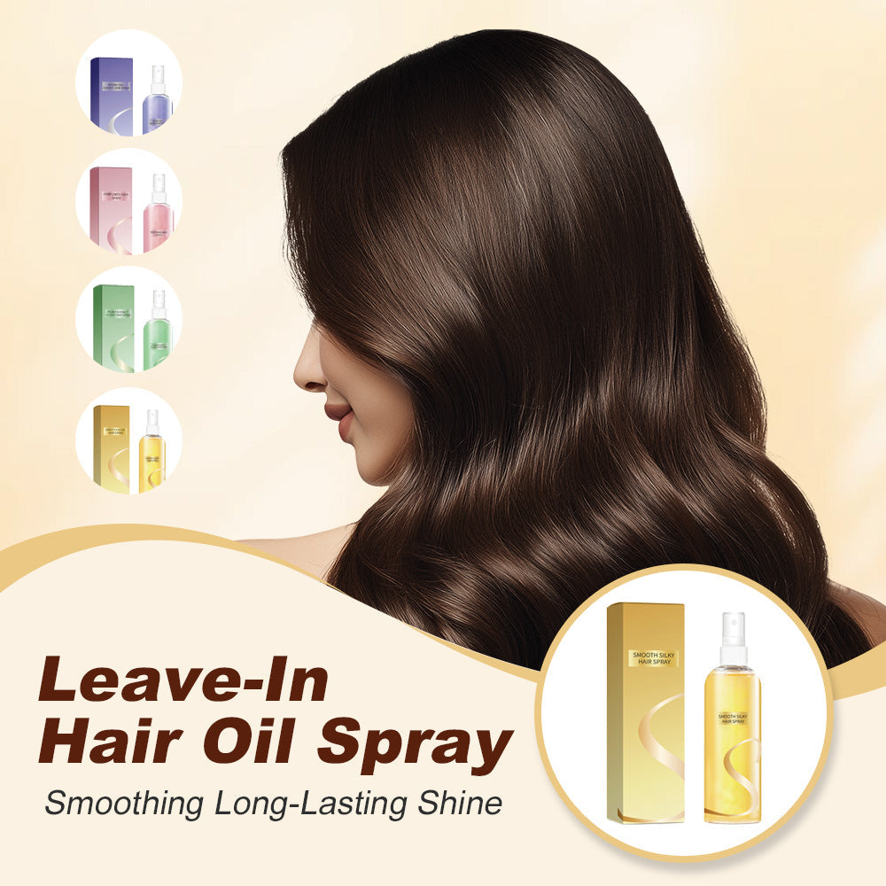 🔥2025 Hot Sale🔥Leave-In Hair Oil Spray – Smoothing, Long-Lasting Shine