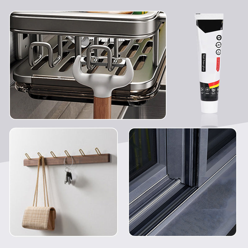 🔥Clearance Sale🔥Quick-Drying Waterproof Strong Adhesive Glue💥Buy 2 Get 1 Free!!!! 😎