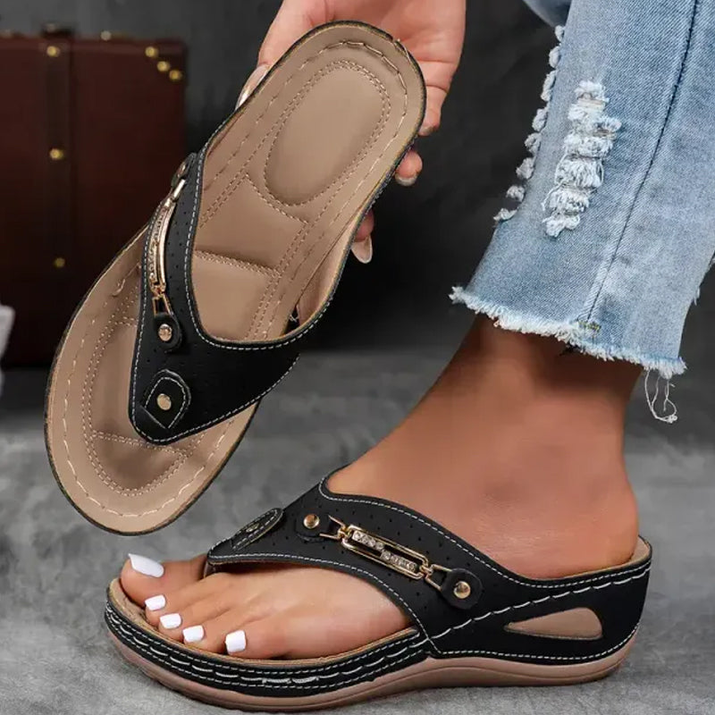 🔥2025 Hot Sale 49% Off🔥Women's Stylish Comfortable Thong Sandals🚀