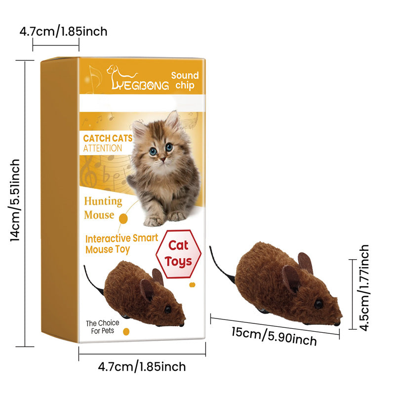 🔥2025 Hot Sale 50% OFF🔥🐭Mouse toy for cats and dogs No🐁