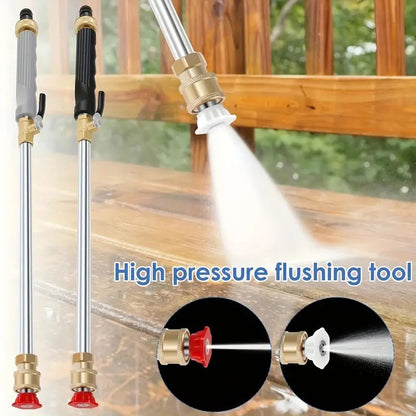 🔫 62% OFF! 💦 High-pressure water gun – 3 interchangeable nozzles, durable aluminium alloy & powerful ✨ 🚗