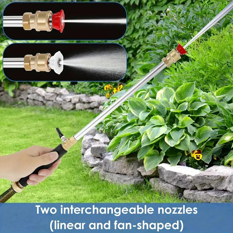 🔫 62% OFF! 💦 High-pressure water gun – 3 interchangeable nozzles, durable aluminium alloy & powerful ✨ 🚗