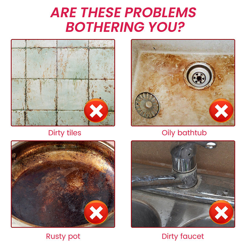 💥 Last day! 50% Off ，BUY 2 GET 1 FREE💥Multi-purpose Oil Cleaning Paste