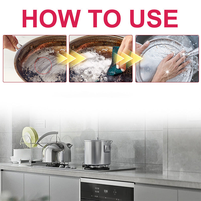 💥 Last day! 50% Off ，BUY 2 GET 1 FREE💥Multi-purpose Oil Cleaning Paste