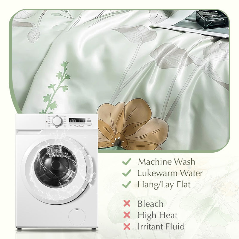 🔥 2025 Hot Sale 49% OFF🔥Breathable & Cooling Quilt 4-Piece Set