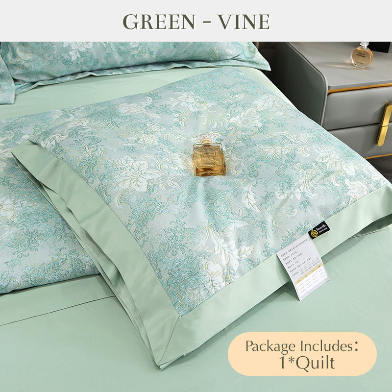 🔥 2025 Hot Sale 49% OFF🔥Breathable & Cooling Quilt 4-Piece Set