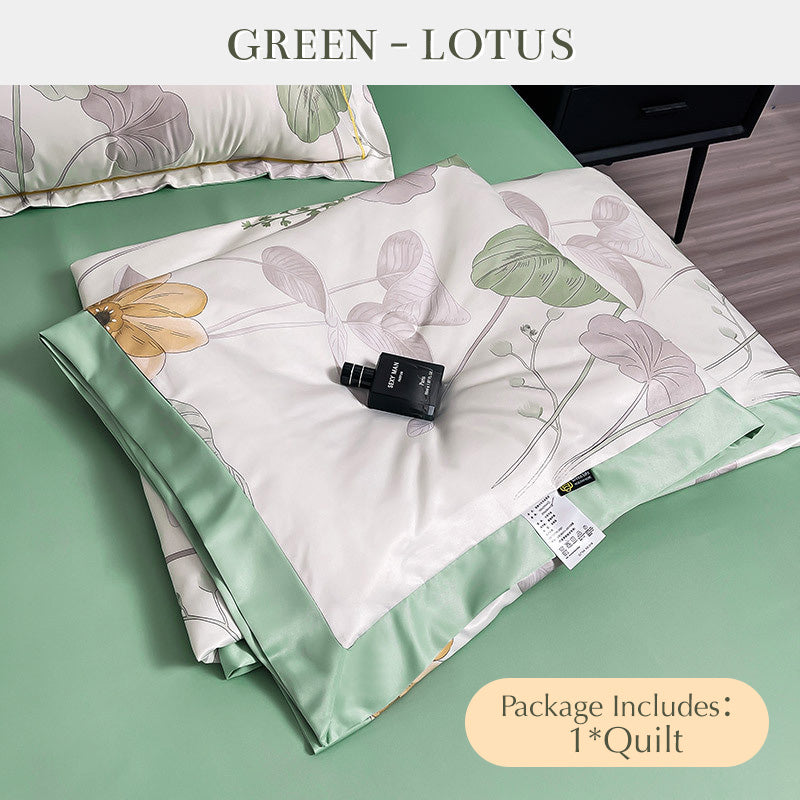 🔥 2025 Hot Sale 49% OFF🔥Breathable & Cooling Quilt 4-Piece Set