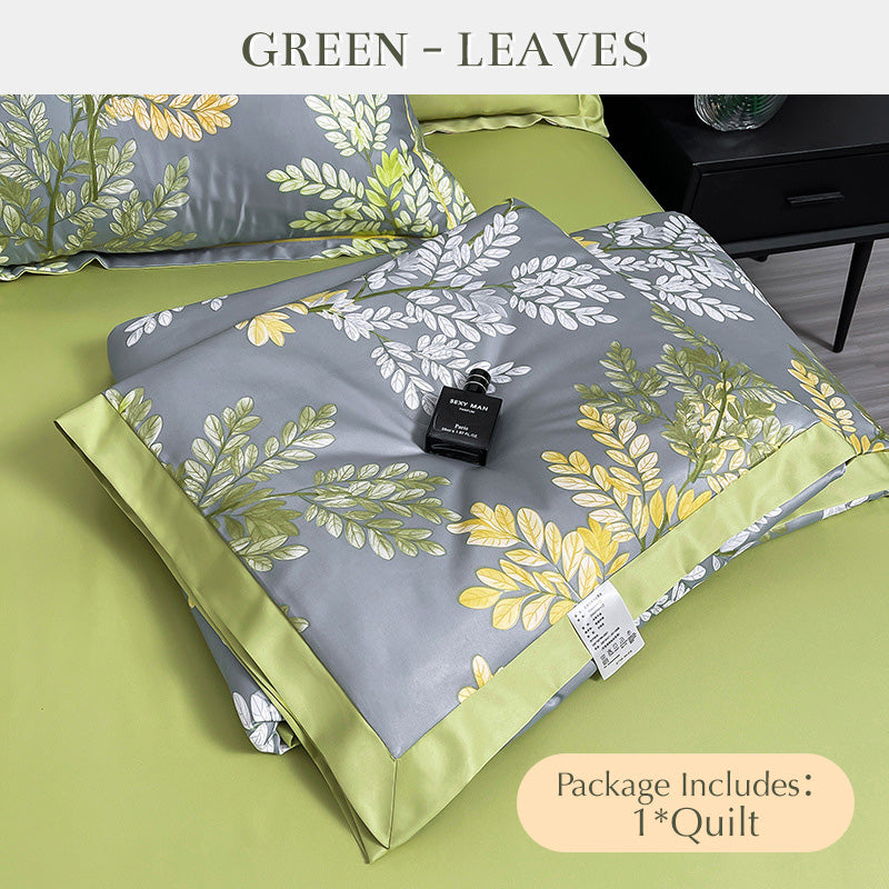 🔥 2025 Hot Sale 49% OFF🔥Breathable & Cooling Quilt 4-Piece Set