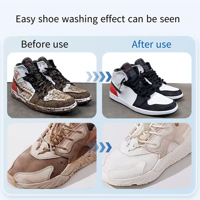 🏆Buy 2 Get 1 Free⏳Universal Portable No-Rinse Foam Cleaner for Shoes