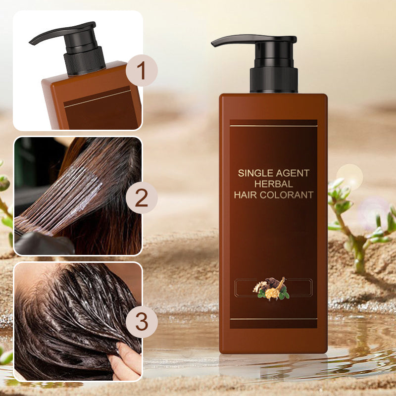 🔥2025 Hot Sale 50% OFF🔥Single Agent Herbal Hair Colorant