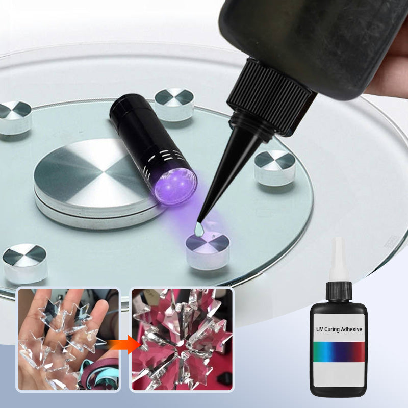 Ultra-Clear UV Curing Adhesive for Universal Application