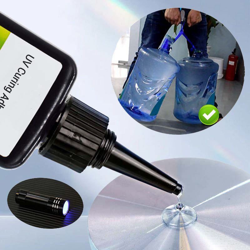 Ultra-Clear UV Curing Adhesive for Universal Application