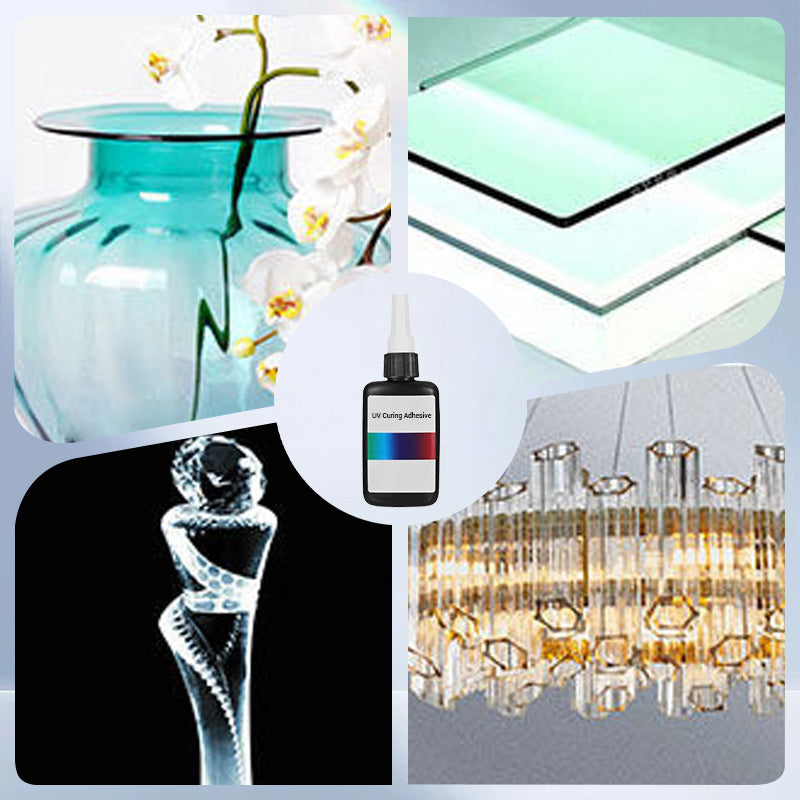 Ultra-Clear UV Curing Adhesive for Universal Application