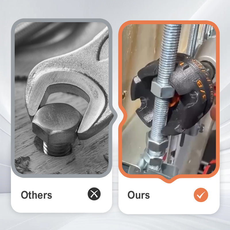 Nut Zipper Drill Attachment for Fast Nut and Bolt Removal