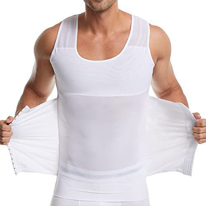 Men's Slimming Mesh Waist-Cinching Vest