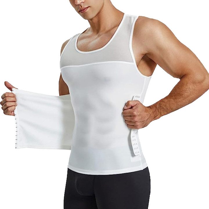 Men's Slimming Mesh Waist-Cinching Vest