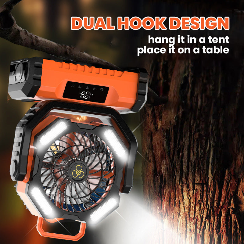 🏆HOT SALE 50%OFF🍃Portable Oscillating Fan with Remote Control