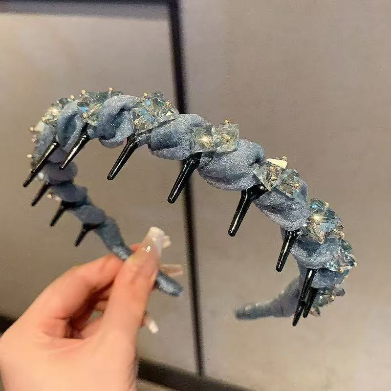 🔥 2025 Hot Sale 49% OFF🔥Rhinestone Headband with Teeth for Women