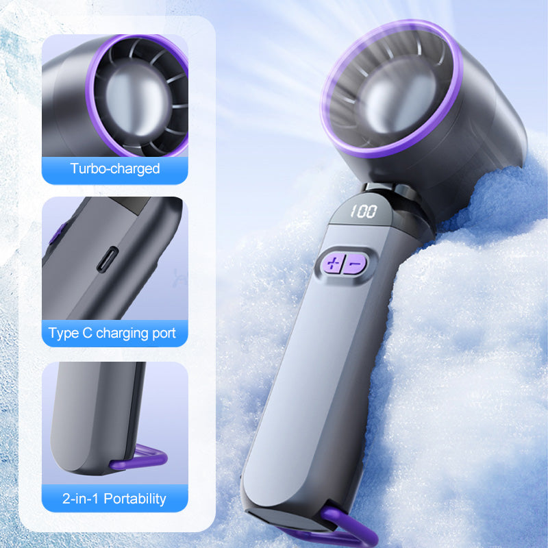 🔥 2025 Hot Sale 49% OFF🔥Portable Handheld Turbo Fan