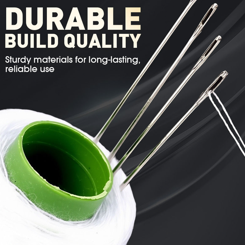 34 PCS Large Eye Sewing Tool Kit