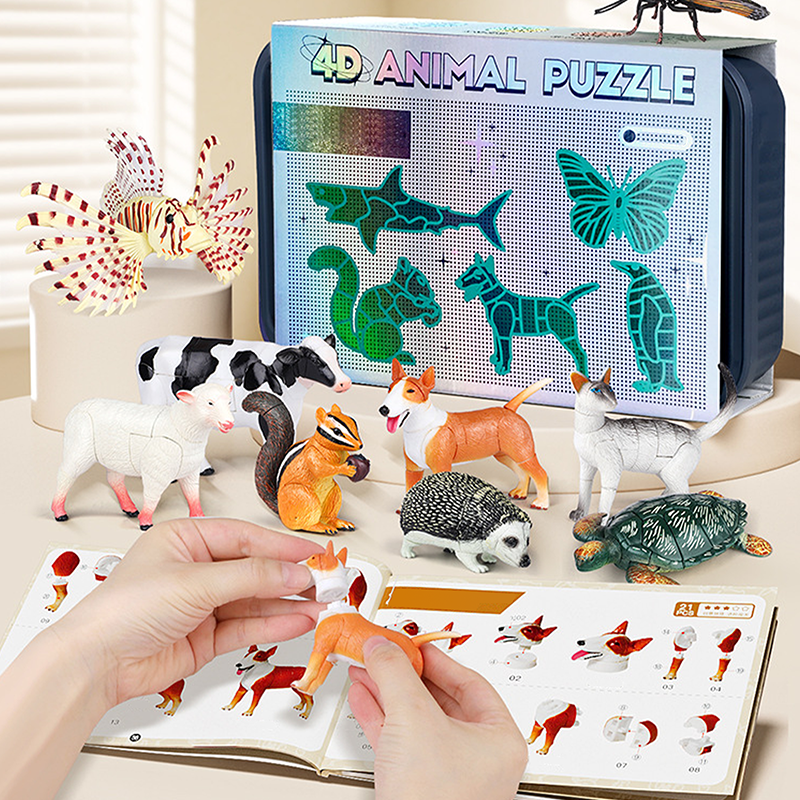 🎅Discounts available only at Christmas🎅Christmas Gift🐞Kids' Insect & Animal Slot-Assembly Toys