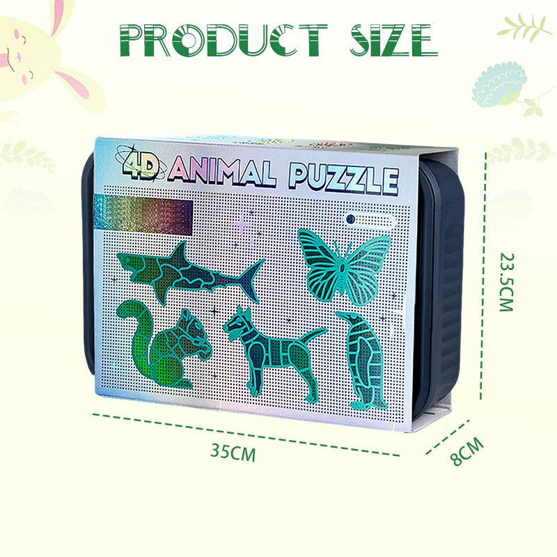 🎅Discounts available only at Christmas🎅Christmas Gift🐞Kids' Insect & Animal Slot-Assembly Toys