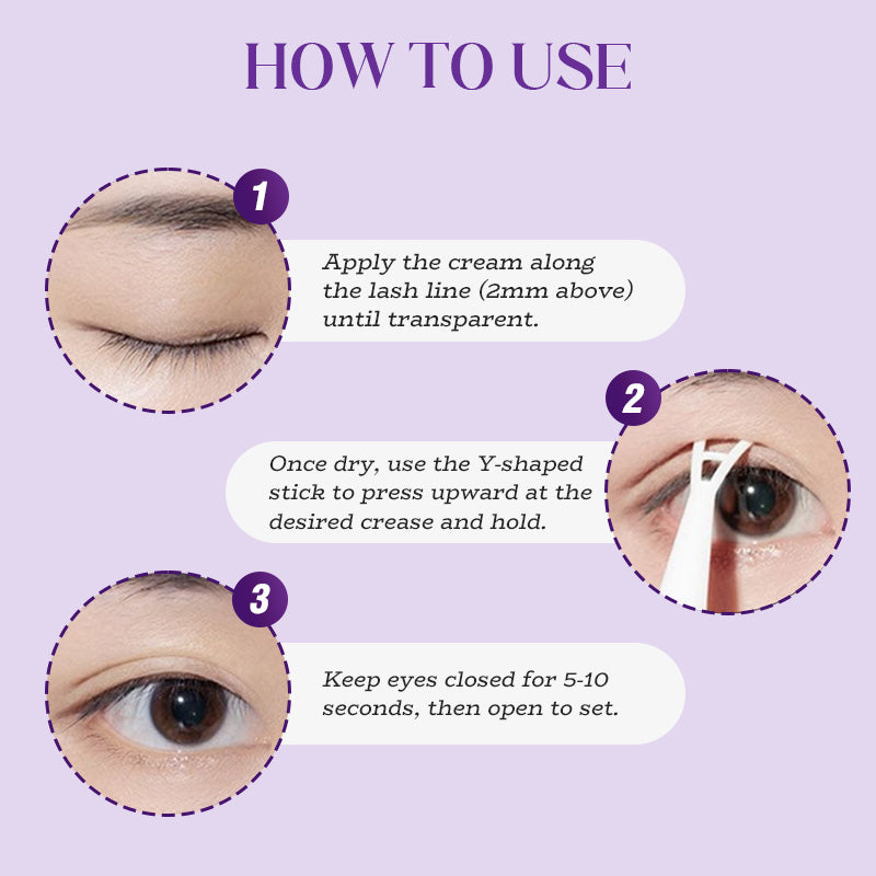 🎁Last Day Buy 1 Get 1 Free⏳Long Lasting & Invisible Double Eyelid Styling Cream