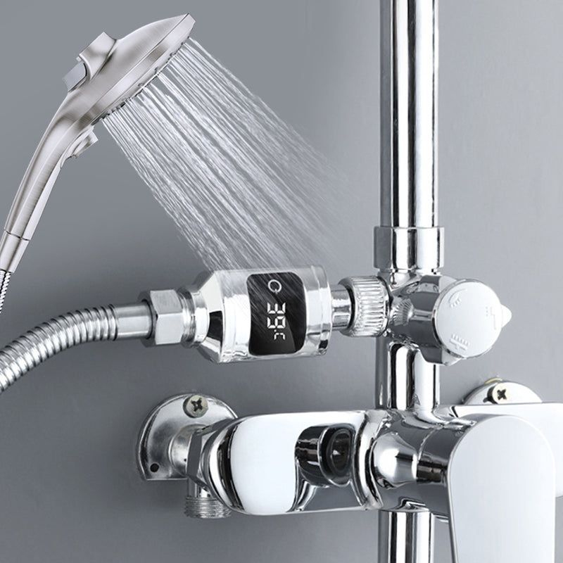 High-Accuracy LED Shower Thermometer