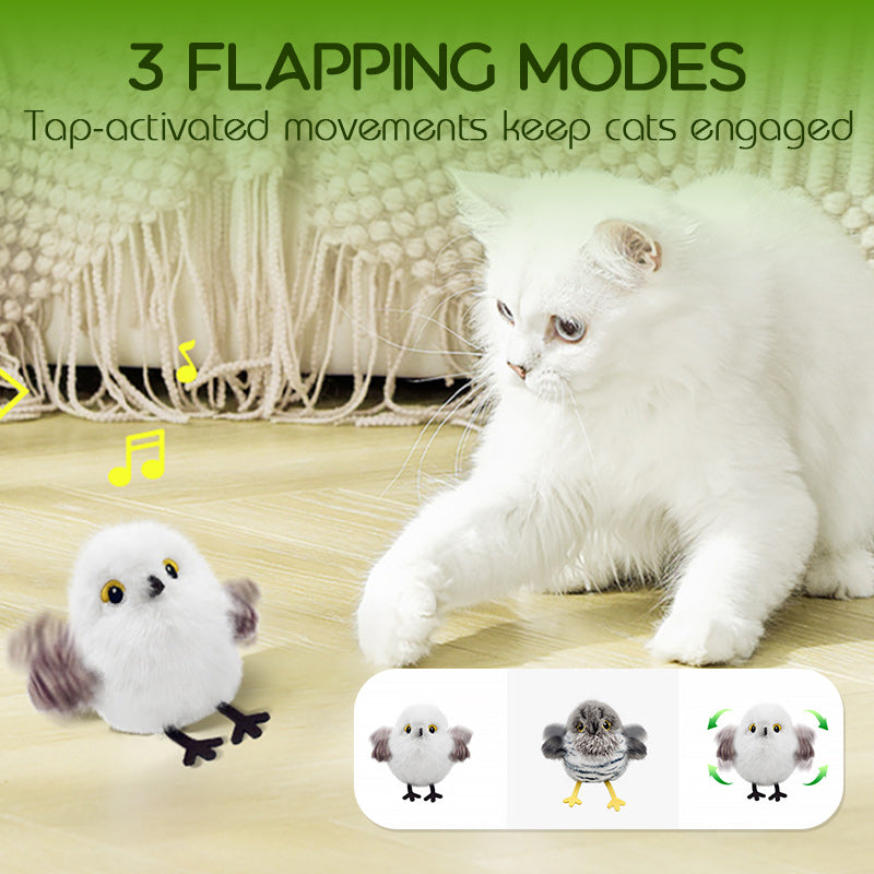 🎁🐱Lifelike Bird-Shaped Interactive Cat Toy