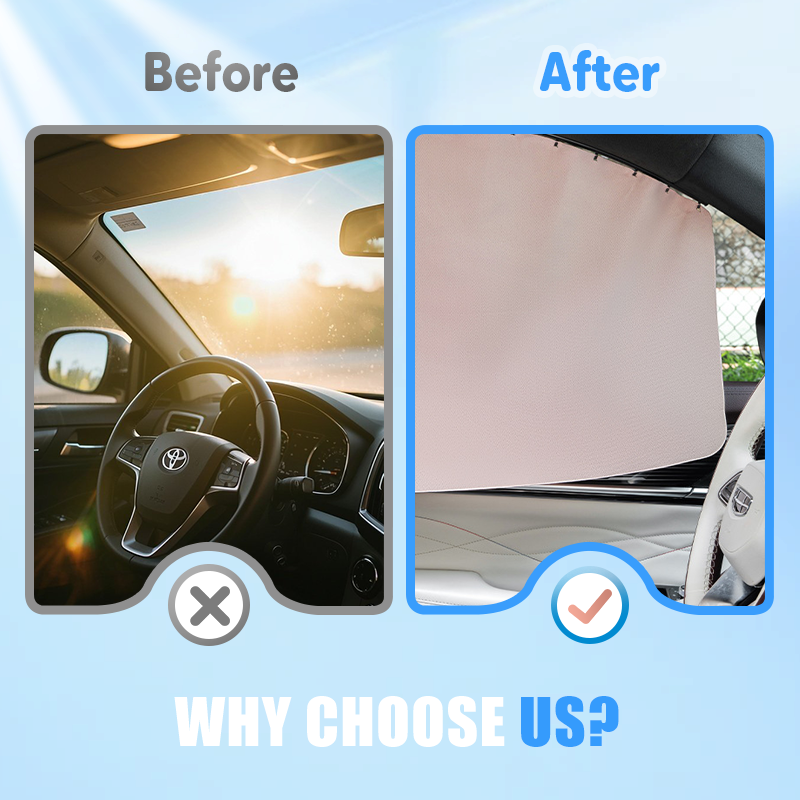 ⏳Limited time 50% off💥Car Sunshade & Privacy Curtains