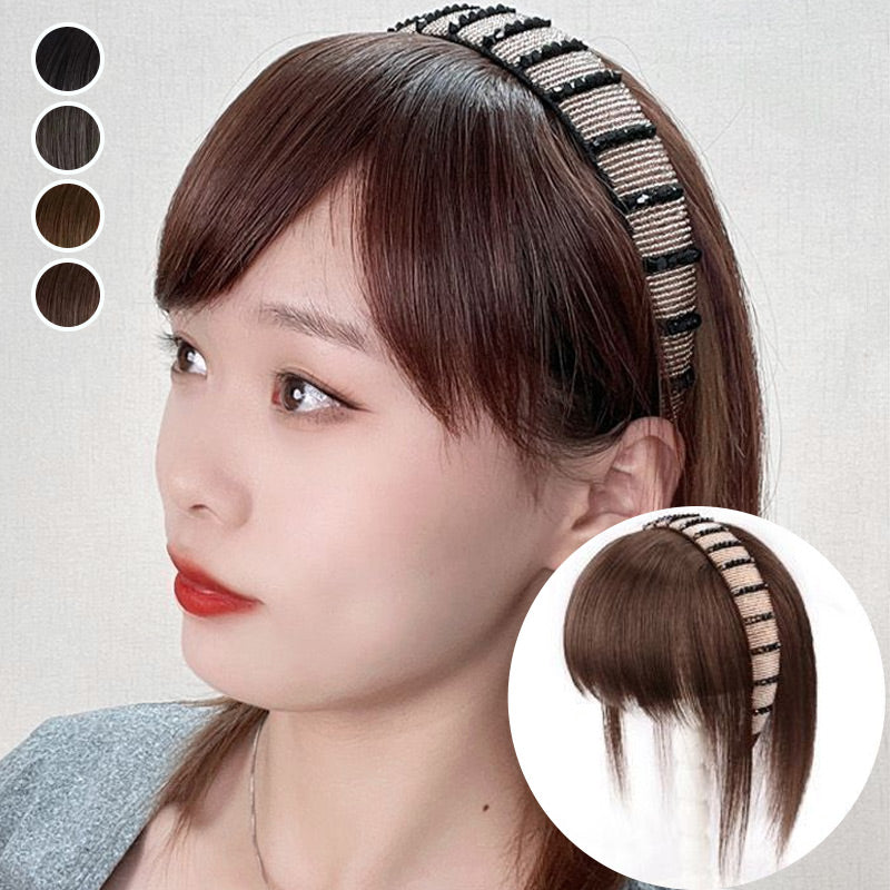 🎁2025 Hot Sale 50% OFF💥Synthetic Hair Fringe with Hair Band（50% OFF）