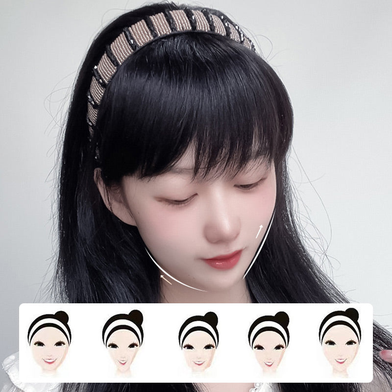 🎁2025 Hot Sale 50% OFF💥Synthetic Hair Fringe with Hair Band（50% OFF）